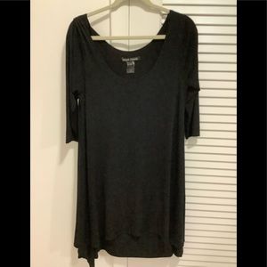 Julian Chang Lycra high/lo swing dress